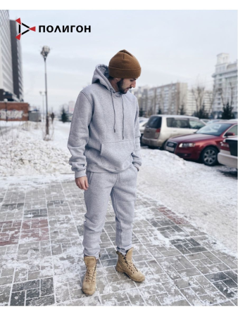 Худи, серый - интернет магазин Полигон