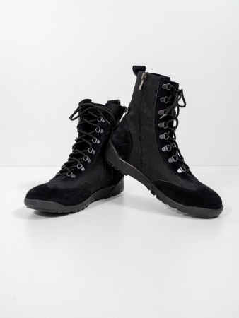 Берцы тактические ШТУРМ 014, черный, замша - интернет магазин Полигон