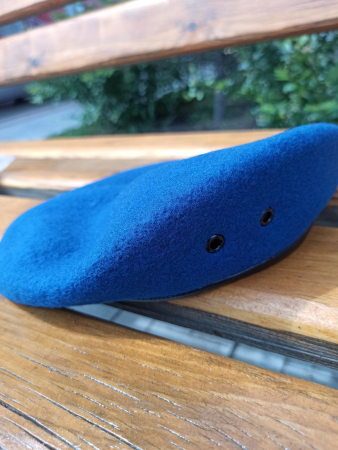 Берет бесшовный, синий - интернет магазин Полигон