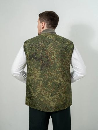 Жилет утепленный (7 уровень) ВКБО, зеленый - интернет магазин Полигон