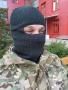 Маска балаклава тактическая  полушерсть ЛЫЖНИК (1 отв.) на ФЛИСЕ, хаки - интернет магазин Полигон