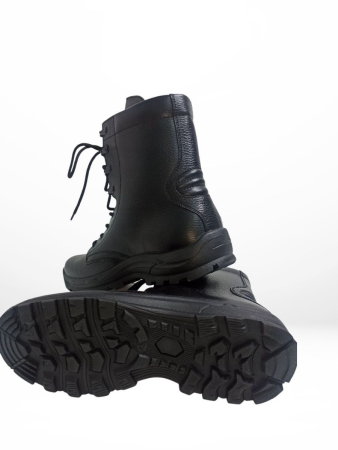 Берцы АРНИ, черный, кожа, текстиль - интернет магазин Полигон