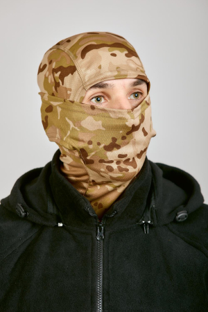 Балаклава подшлемник, мультикам, полиэстер - интернет магазин Полигон