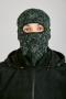 Маска Лыжник (1 отверстие), зеленый, пан, шерсть - интернет магазин Полигон