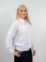 Рубашка РЖД белая (ДЛИН.РУКАВ) женская - интернет магазин Полигон