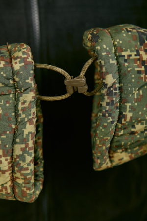 Рукавицы утепленные, зеленый - интернет магазин Полигон