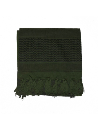 Платок-арафатка, оливковый 110х110 см хлопок - интернет магазин Полигон