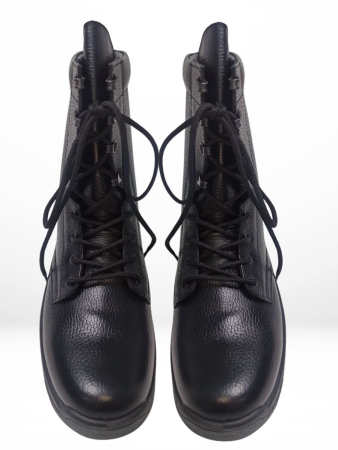 Берцы АРНИ, черный, кожа, текстиль - интернет магазин Полигон